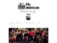 Tablet Screenshot of filmelestirisi.com